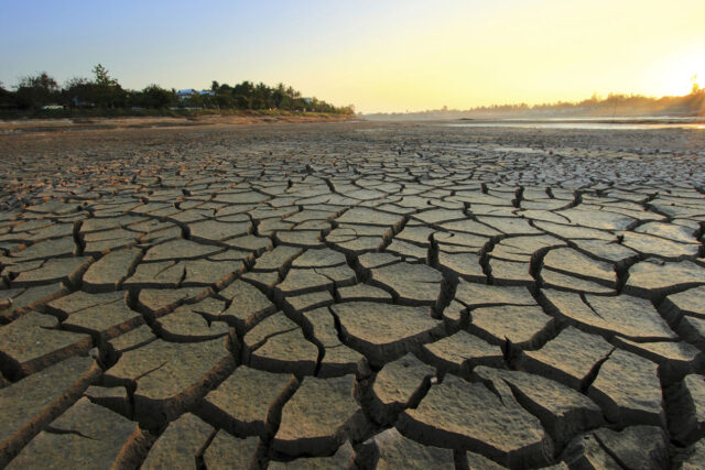 photo - Drought Dry Cracked Terrain