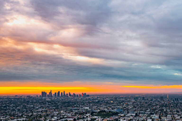 photo - Los Angeles Skyline at Dawn