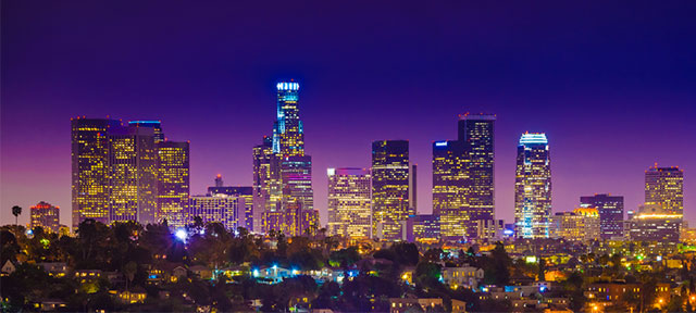 Photo of Los Angeles, California at Night