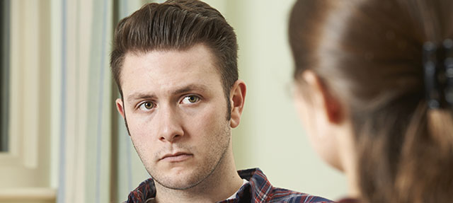 photo - Man Listening during Counseling with Woman