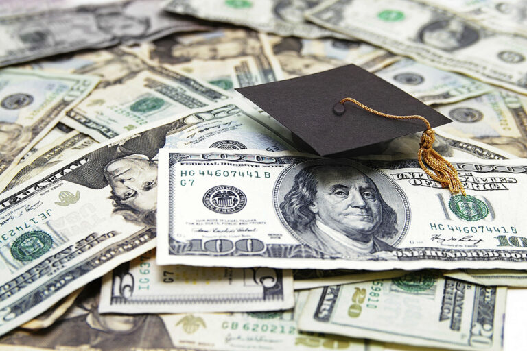 photo - money and mortarboard