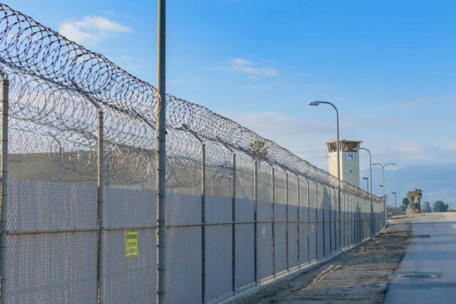 photo - Prison Wire Fence