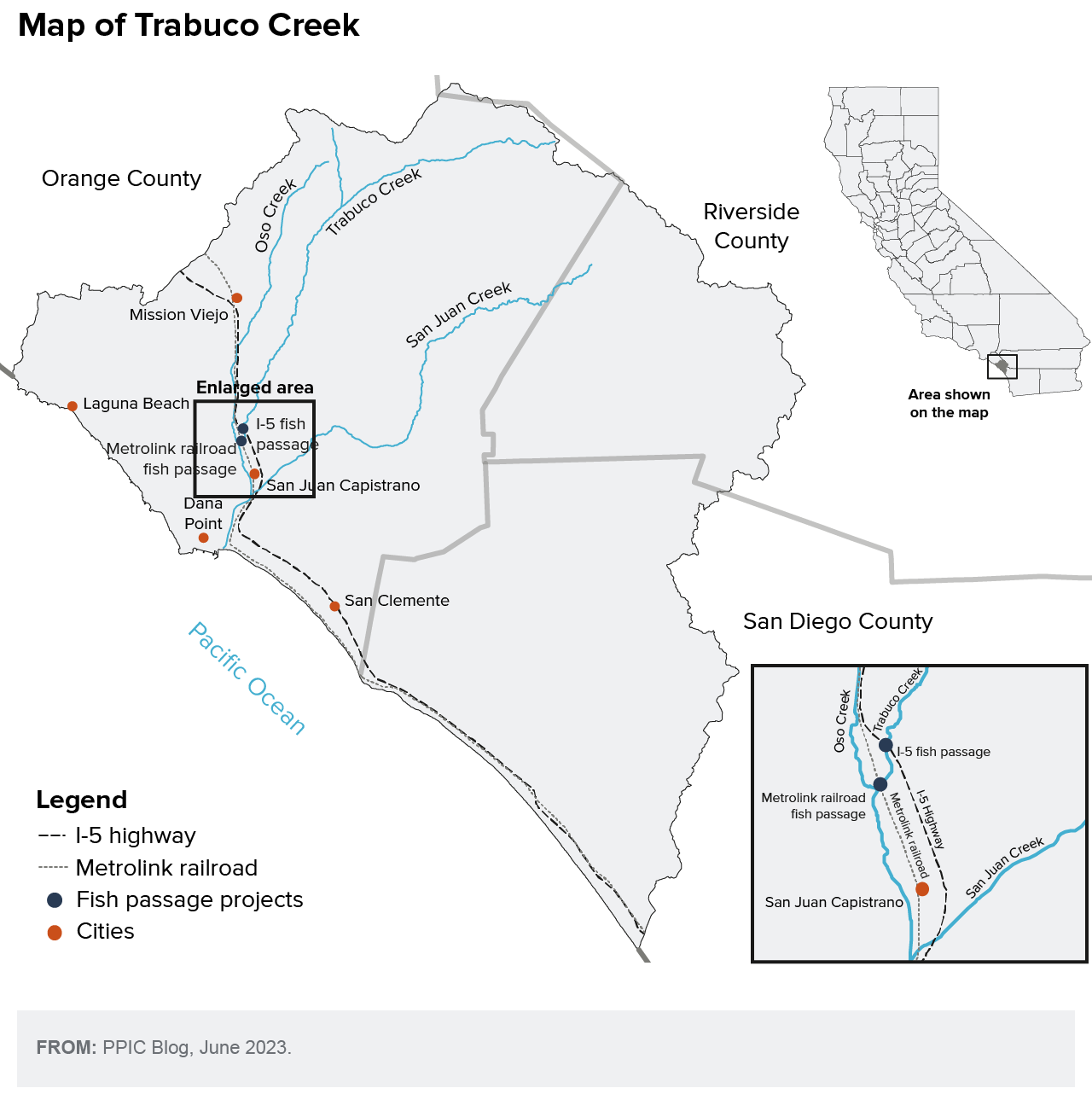 map - Trabuco Creek