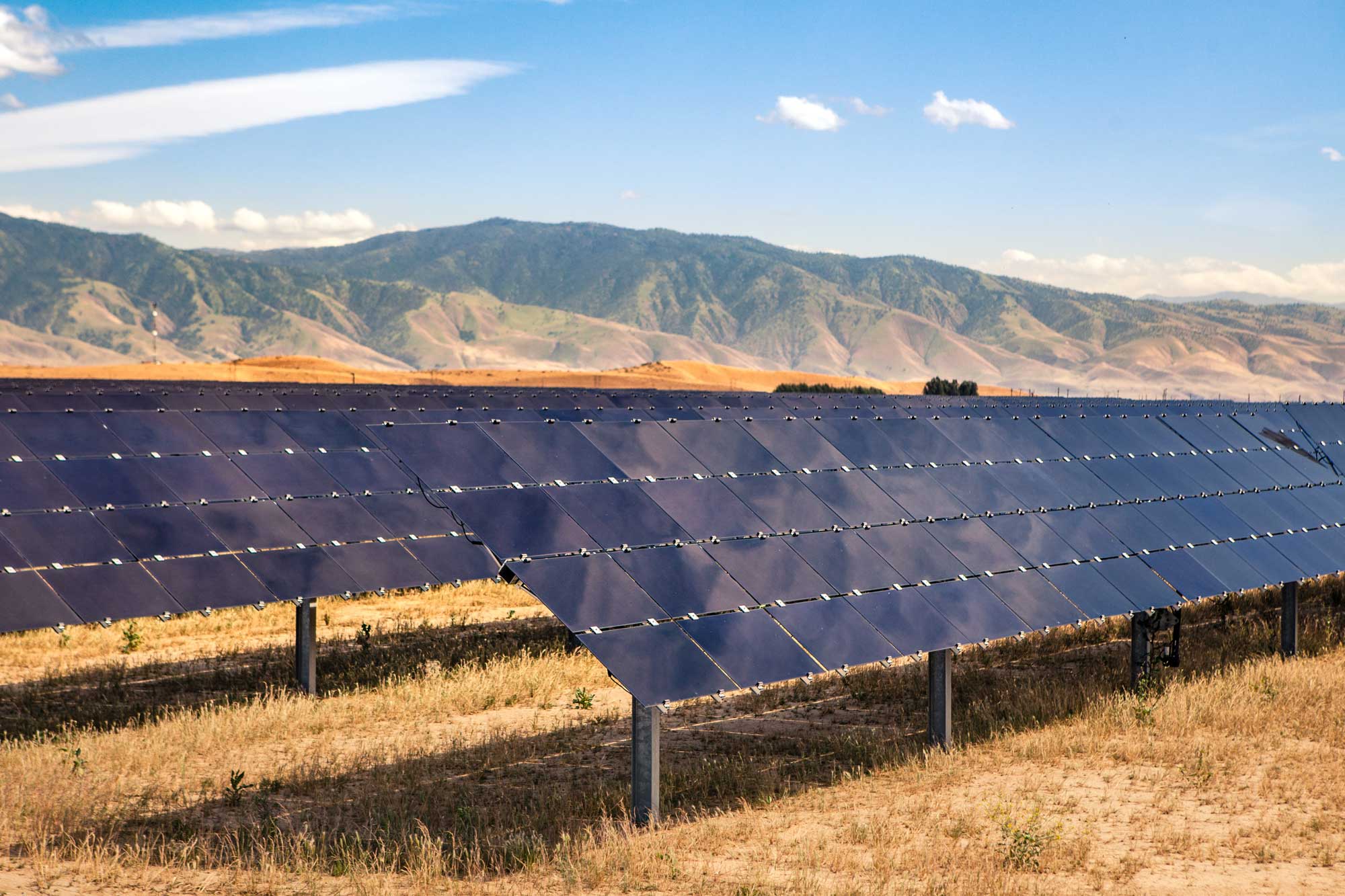 photo - Solar Farm in Bakersfield, California