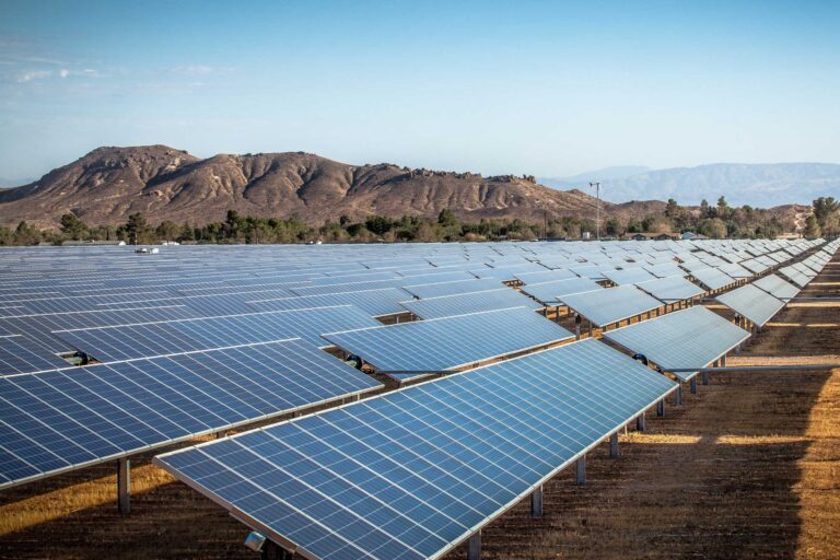 Solar Field in Kern County, California
