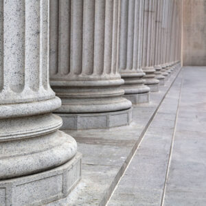 photo - Stone Colonnade and Stairs Detail