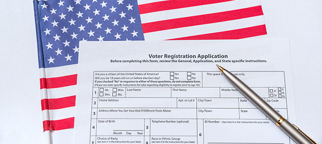 photo - Voter Registration Form