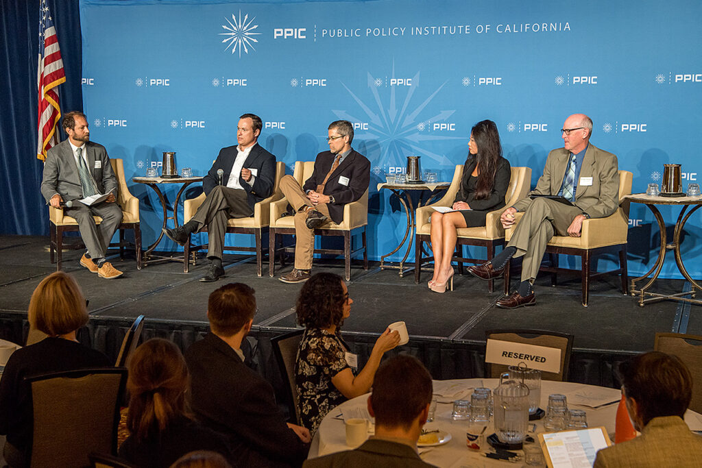 Photo of Panel 1: Protecting Californians from Floods, Fires, and Drought