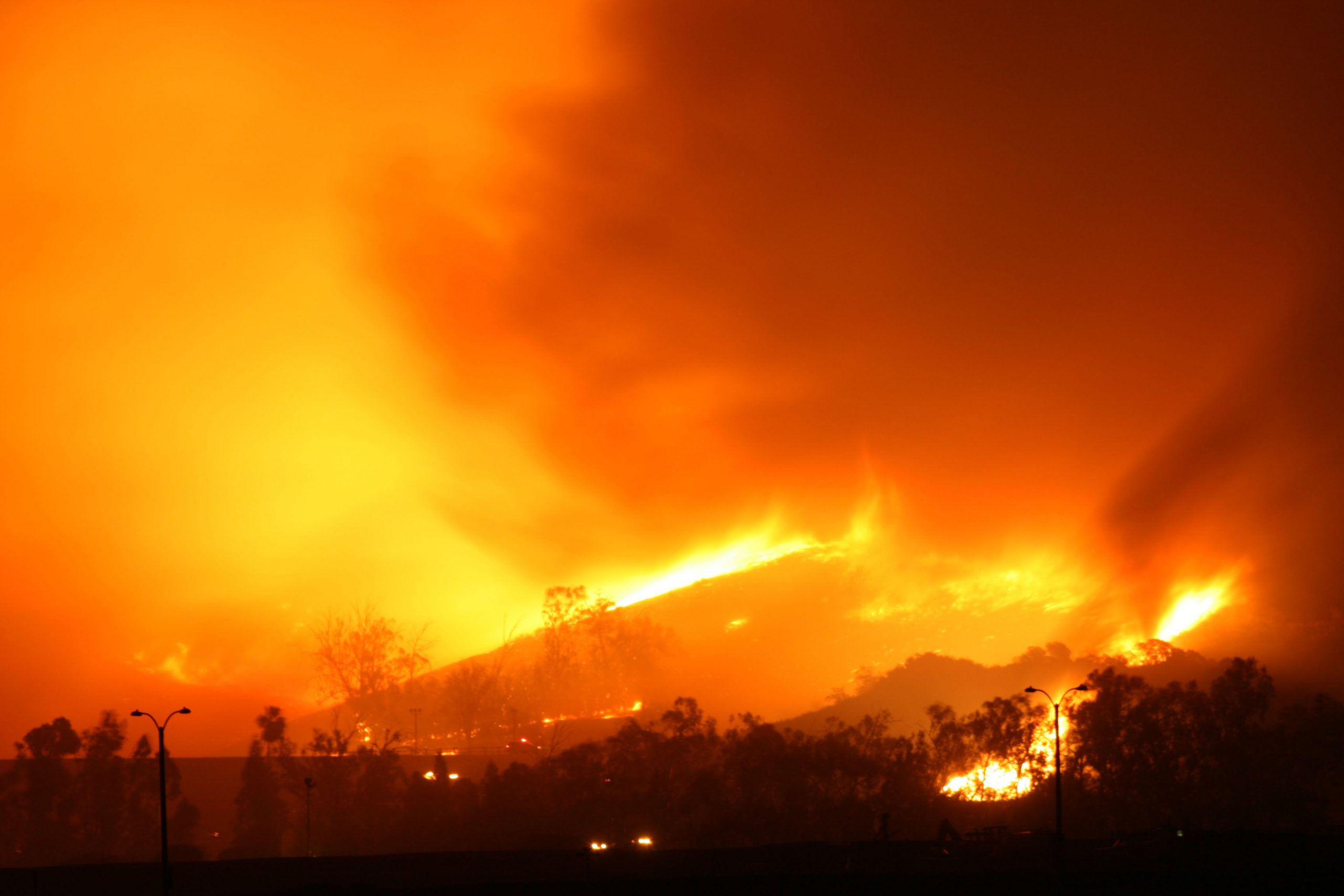photo - Wildfire in California